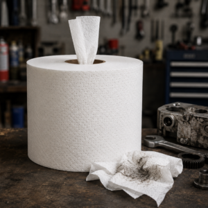 Tidy Wipes Garage Roll for workshops, garages and factories